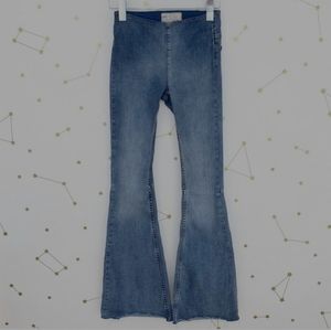 Free People • Penny Pull On Flare Bell Bottom Jean